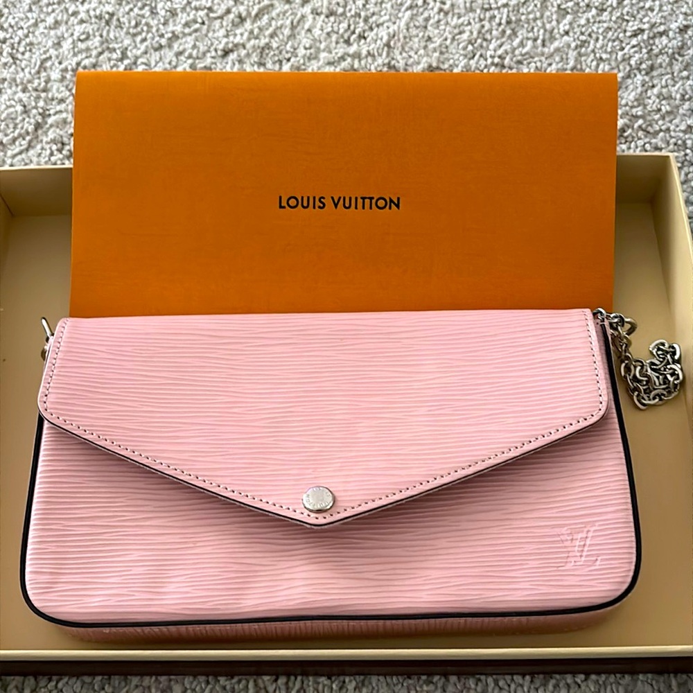 Louis Vuitton - pink po. Felicie …have receipt from Neiman and box